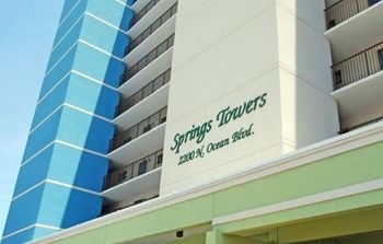 Hotel Units At Springs Tower By Elliott North Myrtle Beach